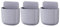 Remote Control Holders Wall Mount Adhesive Pen Holders Adhesive Storages Phone Holders Wall Mount Holder Wall Adhesive Remote Control Holder Containers For Home Office School Supply Storage 3 Pcs Grey