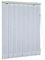 X1NGFU Weiß Lamellenvorhang Vertikaljalousie,Verdunkelungsvorhänge,Komplettset Verdunkelungslamellen,Hitzeschutz und Sichtschutz,für Zuhause Büro,Anpassbare Farben,Breite X Höhe (50cm x 120cm)