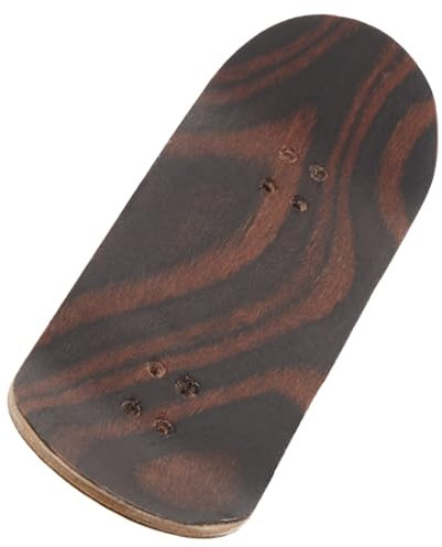 Sosoport Fingerboard-Deck Aus Holz Für DIY Fingerskateboard Mit Vorgestanzten Löchern Ersatzdeck Deck Für Anfänger Und Profis