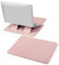 Portable PU Leather Laptop Sleeve Case And Adjustable Stand Fit 13inch 14inch PC Laptop Tablets Foldable Bracket
