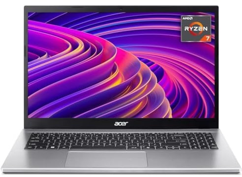 acer Aspire Go AG15-42P 15.6 Laptop | AMD Ryzen 7 5825U | 16GB RAM | 512GB SSD | Integrated AMD Graphics | Windows 11 Home | Silver