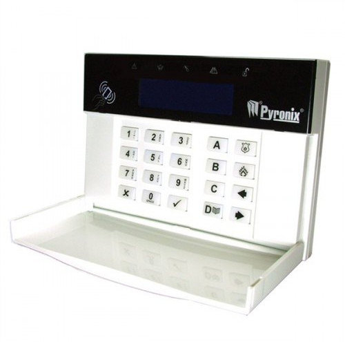 PYRONIX PCX-LCDP-W Tastiera a display LCD bianca con lettore di prossimità