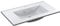 ARKITMOBEL Lavabo PMMA Color Blanco, 81,5x13x46 (AnchoxAltoxFondo-en cm), Pila Lavamanos Rectangular para Baño