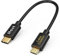 CableCreation Câble OTG USB Type C vers Micro USB, 20cm Câble Court en PVC Compatible avec MacBook (Pro), Pixel, Huawei, Honor, Samsung, Xiaomi, OnePlus, Tablette, Kindles etc, 0.2M, Noir