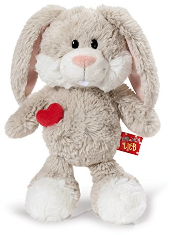 Nici 40161.0 - Love Hase mit Herz Hab Dich lieb 25 cm Schlenker