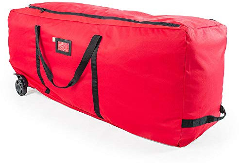 9ft (2.74m) Rolling Christmas Tree Storage Bag on Wheels
