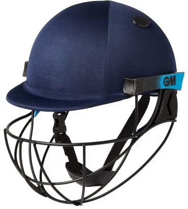 Gunn & Moore Neon Geo Cricket-Helm, Navy, Small 530-560 mm