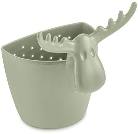 Koziol Teesieb Rudolf, Kunststoff, 6.6 x 7.3 x 9 cm, Eucalyptus Green, 3233655