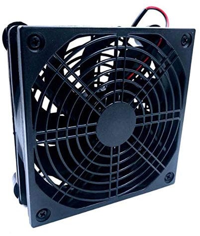 Router fan DIY PC Cooler TV Box Wireless Cooling Silent Quiet DC 5V USB 120mm fan 120x25mm 12CM W/Screws Protective net