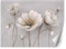 Feeby Wandtapete Fototapete Vlies Blumen 3D-Illusion Grafik 250x175 cm Beige Modern Tapete Wohnzimmer Schlafzimmer Hinter Dem Sofa Abstrakt
