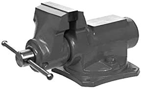 Werkbankschraubstock 150 mm Backenbreite mit integrierte Drehplatte ± 35°