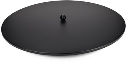 Grillrost.com Das Original Piastra di Copertura 100 cm con Maniglia - per Piastre per Barbecue, bracieri e vasche per Barbecue - Verniciata a Polvere