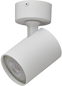 Oktaplex Bora foco de techo 1 foco GU10 LED 230V spot bar foco orientable lámpara de techo blanco