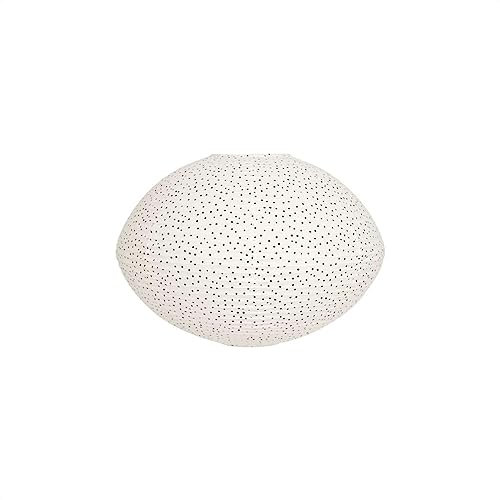 Abat-Jour Blanc en Papier Ø44xH31cm