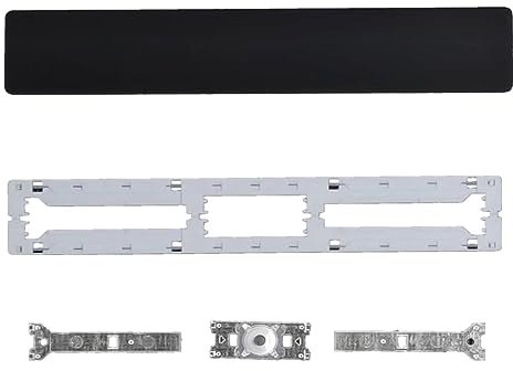 Replacement Spacebar Key Cap and Hinge and Base Gasket Compatible with MacBook Pro Retina 13 / 15 Model A1706 A1707 A1708 2016-2017 Model A1534 12 2017 Year Keyboard Space Bar Key Cap