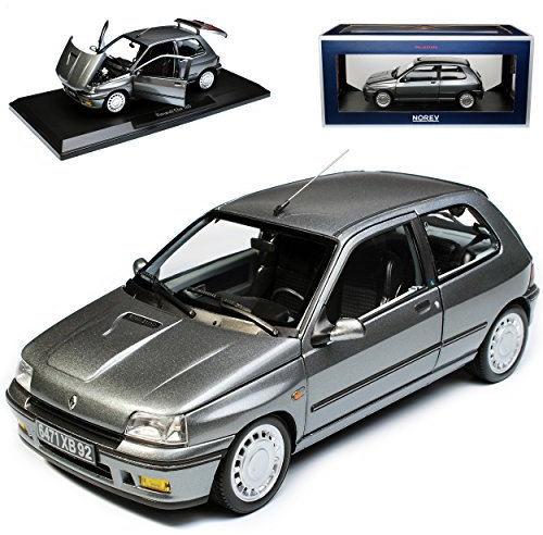 Norev Renautl Clio I 16S Tungsten Grau 1. Generation 1990-1998 1/18 Modell Auto