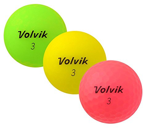 Marken Mix Volvik Vivid - AAAA - AAA - bunt - gebrauchte Golfbälle - 25 Lakeballs