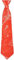 Boland 52956 Krawatte, Unisex – Erwachsene, Uni, Rot, Standard