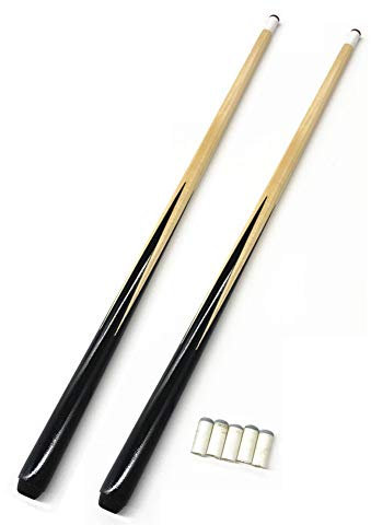 YRU Billardqueue, 2 Stück Kleine Kurze Billardstange Für Kinder, Handgefertigt 50cm 68cm 90cm 120cm, Holz Snooker Queue, Ideal Für Enge Räume Und Jugendliche (Color: 50CM)