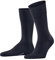 FALKE Herren Socken Tiago M So nachhaltige Fil D'Ecosse Baumwolle einfarbig 1 Paar, Blau Space Blue 6116, 43-44