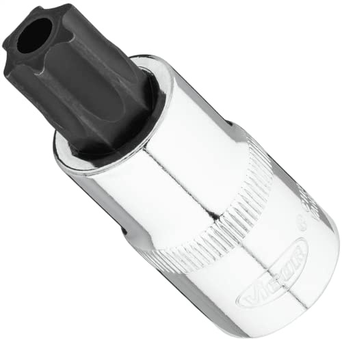 VIGOR T Kugelkopf Schraubendreher-Einsatz ∙ V7055-T60H ∙ Vierkant12,5 mm (1/2 Zoll) ∙ T-Profil ∙ T60