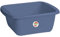 #11 Schüssel 17 Liter rechteckig 45x35x18 cm Blau - Universal Haushaltsschüssel Waschschüssel Küchenschüssel Spülschüssel Kunststoff Fußbad Pflege - nestbar