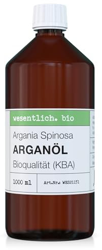 Arganöl BIO 500ml kaltgepresst - 100% naturrein von wesentlich.