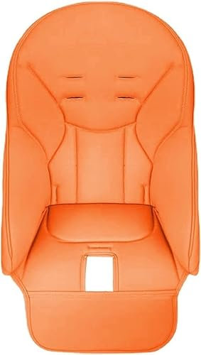 BOTIZR Baby-Hochstuhl-Kissen, Baby-Hochstuhl-Bezug, Hochstuhl-Bezug for Chicco, universeller Ersatz (Color : Orange)