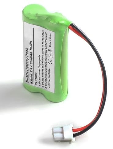 SHAWOROCE Battery Compatible with Alcatel XL 650 Combo Voice XP1050 Duo Trio XP2050 Duo Cordless Phone Telephone TSF DECT 800mAh 2.4V NI-MH Rechargeable Batteries