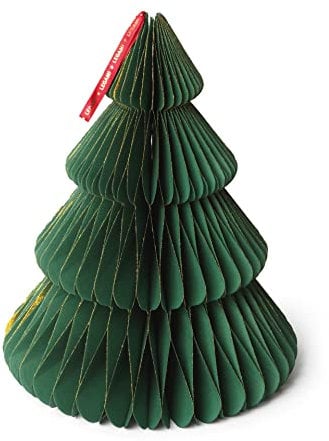 Legami - Arbre de Noël en Papier Pliable, à Suspendre ou à Poser sur Une Surface, diamètre 28 cm