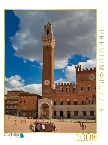 CALVENDO Puzzle EIN Motiv aus dem Kalender Siena - Impressionen | 1000 Teile Lege-Größe 64 x 48 cm Foto-Puzzle für glückliche Stunden