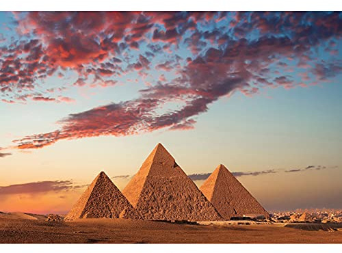 SDOTPMT 7x5ft Ägypten Polyester Hintergrund Große ägyptische Pyramide Hintergrund für ägyptische Reise Tour Party Geburtstag Dekor Banner Foto Hintergrund Studio Requisiten