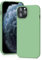 YATWIN Silicone Case for iPhone 11 Pro, Soft-Touch, Shockproof, DustProof, Antiskid Full Body Armour Phone Cover for Apple iPhone 11 Pro - Mint Green