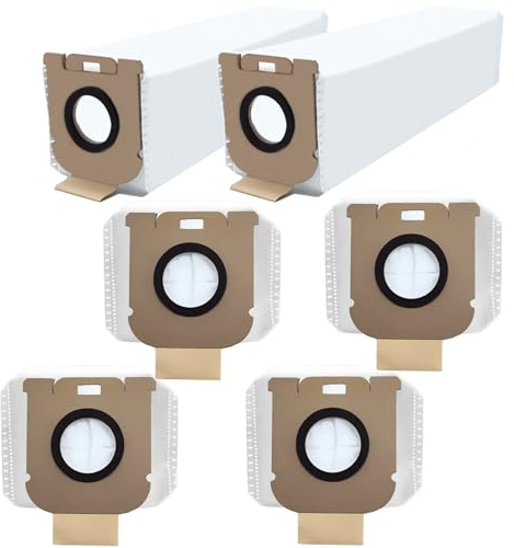 KiimSin Bolsas de polvo para Dreame Z10 Station Partes de aspirador de mano de gran capacidad, accesorios de bolsa de tela no tejida, 6 unidades