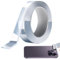 Fukamou Zweiseitiges Klebeband,zweiseitiges Klebeband, Robuste, Transparente Kleberolle - Abnehmbares Montageband, Wasserfest Und Schneidbar Für Wände, Fliesen, Keramik Und