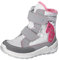RICOSTA Mädchen Winterstiefel Annika, Kinder Boots, Weite: Mittel, lose Einlage, Sympatex, Blinklicht, Graphit/Silber (420), 33 EU