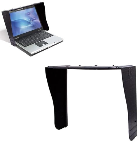 Desktop-Computer-Monitor-Haube, Computer-Sonnenschirm, 17-34 Zoll Breite Verstellbare Laptop-Sonnenblende, Video-Monitor-Haube Sonnenschirm, Faltbares Design, Für Büro, Fotobearbeitung Effiziente Lich