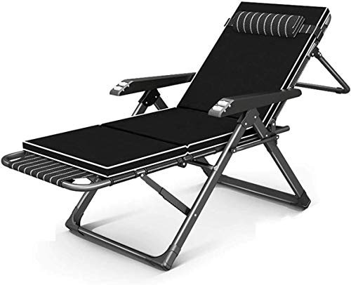 Faltbare Liege, Gartenliege, Park, Pool, Gravity Null Design, Strand, Camping, Wandern, tragbarer Tagesstuhl mit verstellbarer Rückenlehne