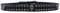 Surrycee Black,125cm(42~44), Fashion Mens Women Skull Studded Leather Belt Punk Rock Biker Gothic Genuine Leather Belt For Jean Dress Pants, 3.8cm Wide