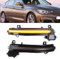 AUTOXBERT LED Spiegelblinker für BMW F20 F21 F22 F30 F31 F34 F35 F32 F33 F36 X1 E84, Schwarz links und rechts mit Canbus Fehlerfrei