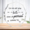 Cadeau Parrain Noel Parrain Cadeau Original Ornement Acrylique Cadeau Parrain Marraine Demande Cadeau pour Parrain Cadeau Parrain Personnalisé Cadeau Parrain Original Cadeaux Parrain Cadeau Baptême