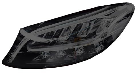 CccByaaa1 Scheinwerfer Tönungsfolie für Mercedes Benz C Class W205 AMG 2015-2022, Auto Außenfolie Scheinwerferfolie Reparaturfolie Vorgeschnittene Folie,transparent