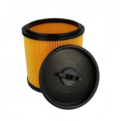Jfbsgbs 1pcs Cartouche D'aspirateur Filtre HEPA avec Couvercle - Compatible avec Parkside PNTS 1300 C3 IAN 102791, PNTS 1500 C4 - Pièces Détachées pour Aspirateurs Eau Et Poussières