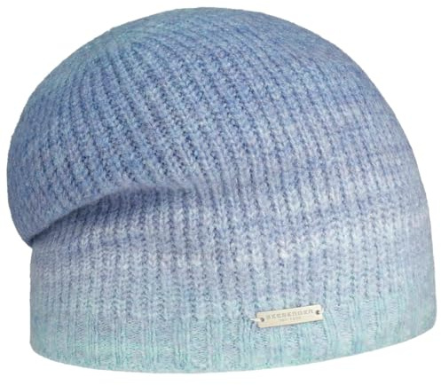 Seeberger Veliva Headsock Beanie Mütze Strickmütze Damenmütze Damen - mit Futter Herbst-Winter Winter