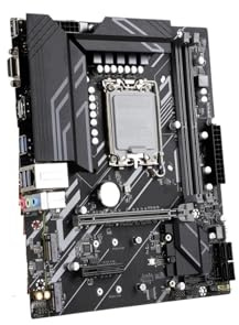 B760M D4 M-ATX DDR4 Motherboard Support 12 13 Gen（LGA 1700 CPU 12100F/12400F/12490F/12600F/12700F/13600F）