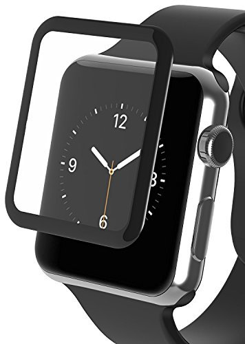 ZAGG InvisibleShield Luxe Schutzfolie für Apple Watch Series 1 (38mm) schwarz