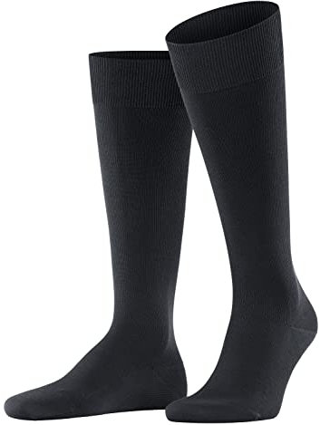 FALKE Herren Kniestrümpfe Ultra Energizing M Kh Baumwolle mit Kompression 1 Paar, Schwarz Black 3000, 39-40
