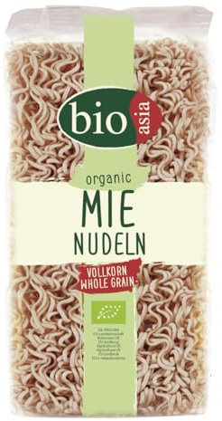 BIOASIA Bio Mie Nudeln, Vollkorn, schnell und einfach zubereitet (1 x 250 g)