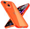 NALIA Klare Neon Silikonhülle kompatibel mit iPhone 14 Hülle, Durchsichtig Bunt Leuchtend Anti-Gelb Vergilbungsfrei, Dünne Robuste Schutzhülle TPU Silikon Handyhülle Cover Case Bumper, Farbe:Orange