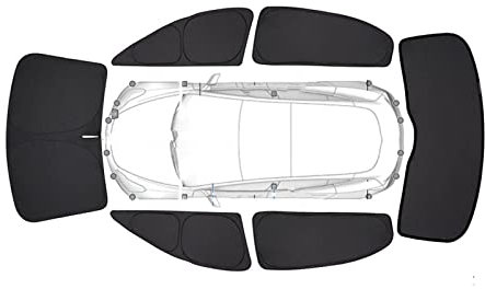 Car Window Shade For Tesla For Model 3 Y Car Side Window Sunshade Blind Shading For Camping Rest Accessories Privacy Sun Shade Sunshade Blinds (Size : M3 2PCS Triangle)